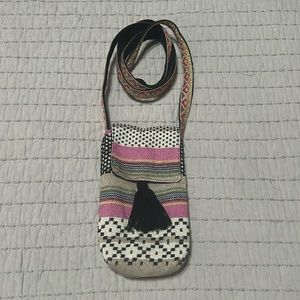 Mini Boho Crossbody Embroidered Purse/Pouch Cell Phone Bag